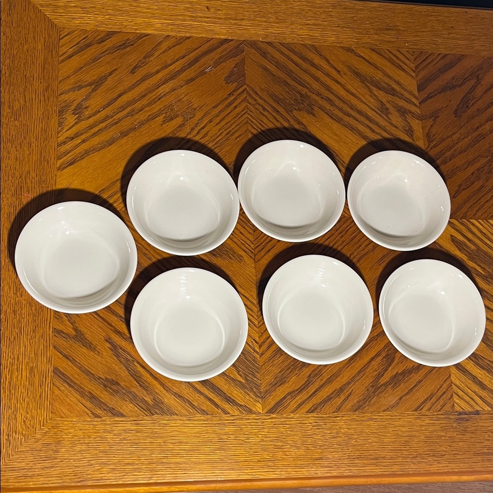 Corelle Sandstone 5 3/8" Fruit/Dessert (Sauce) Bowl Set of 7 - Picture 4 of 9